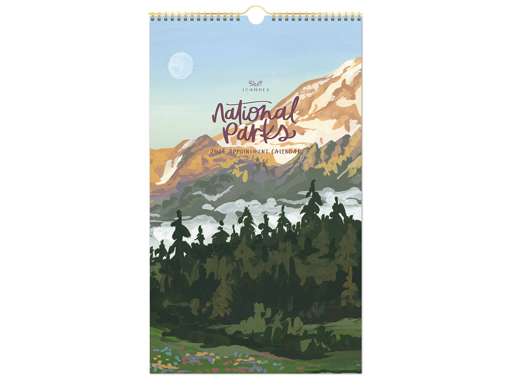 2026 National Parks Wall Calendar