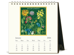 2026 Wildflowers Desk Calendar