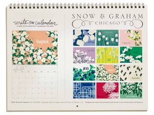 2026 Write On Calendar