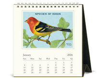 2026 Birds Desk Calendar