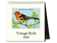 2026 Birds Desk Calendar