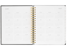 2026 Black Signature Spiral Planner