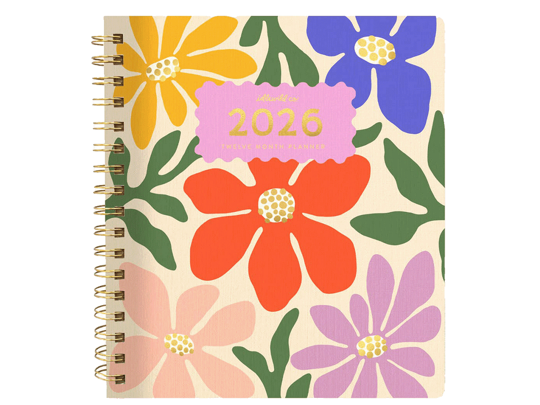 2026 Primary Blooms Softcover Planner