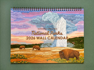 2026 National Parks Wall Calendar