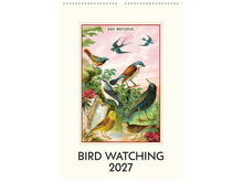 2027 Bird Watching Wall Calendar