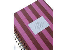 2027 Cabana Stripe Large Format Planner