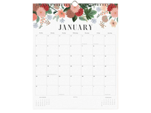 2027 Floral Appointment Calendar