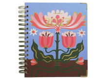 2027 Folk Art Tulip Spiral Bound Planner