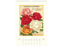 2027 Garden Flowers Wall Calendar