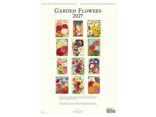 2027 Garden Flowers Wall Calendar
