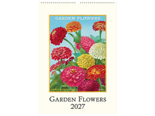 2027 Garden Flowers Wall Calendar