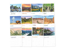 2027 National Parks Hanging Wall Calendar