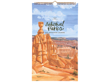 2027 National Parks Hanging Wall Calendar