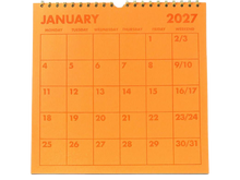 2027 Neon Wall Calendar