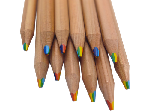 7-in-1 Rainbow Pencil