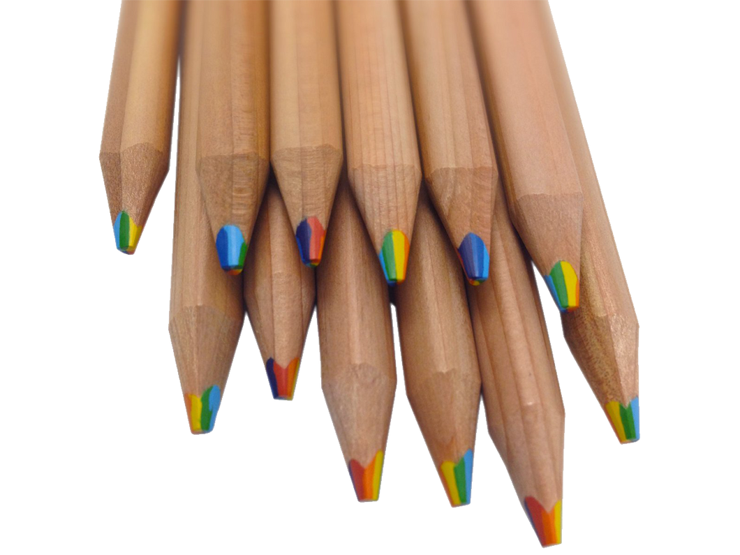 7-in-1 Rainbow Pencil