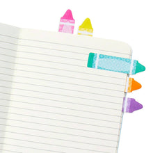 Rainbow Crayons Sticky Note Tabs