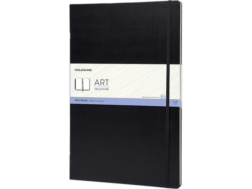 A3 Art Sketchbook, Black