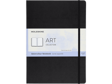 Extra Large A4 Art Watercolor Album, Black