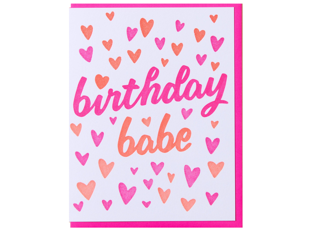 Birthday Babe, Single Card