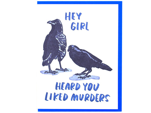 Murder, Single Card