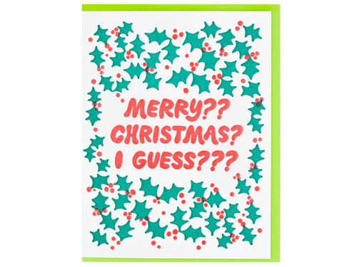 Merry Christmas, I Guess?, Single Card