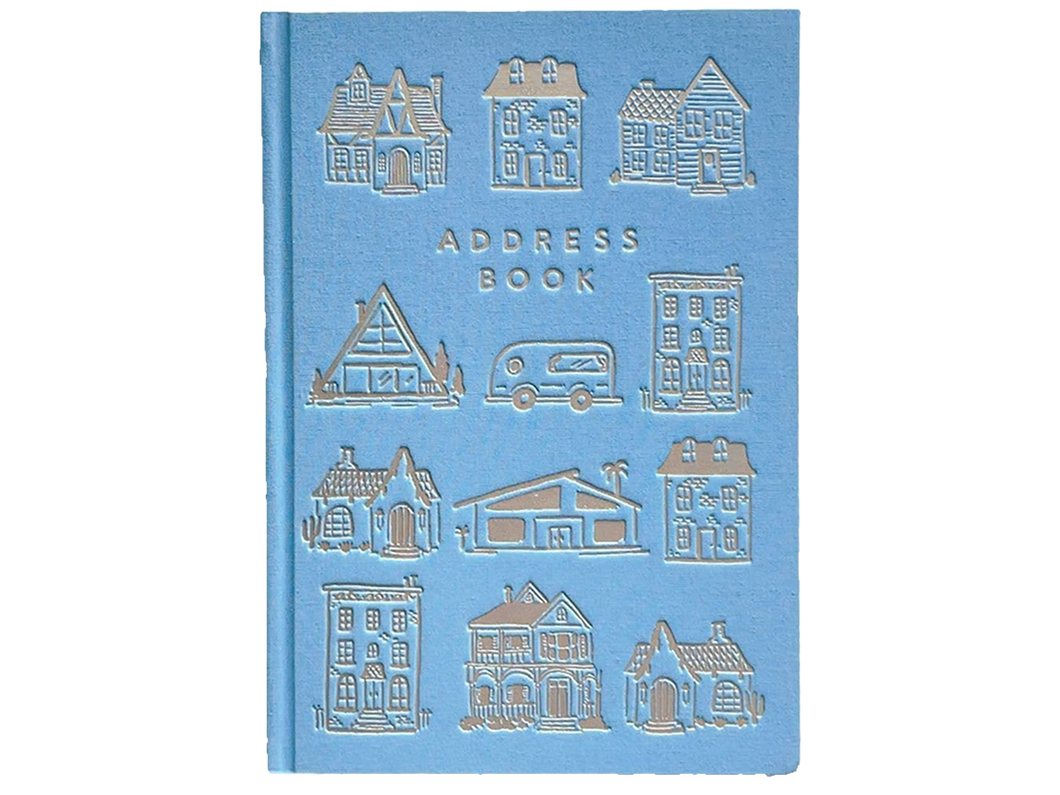Blue Houses Address Book
