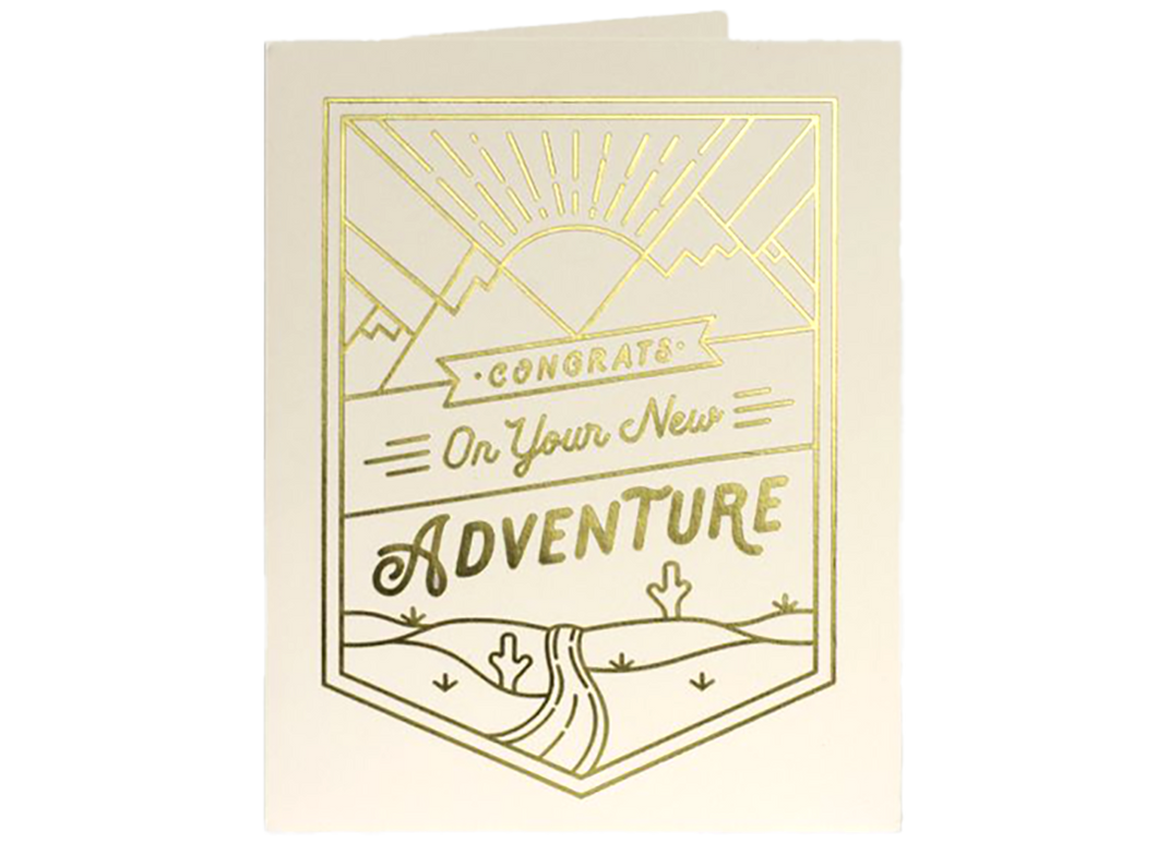 Adventure Congrats, Single Card