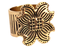 Amy Brass Bandana Slide Ring