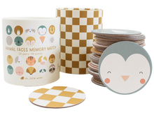 Animal Faces Memory Match