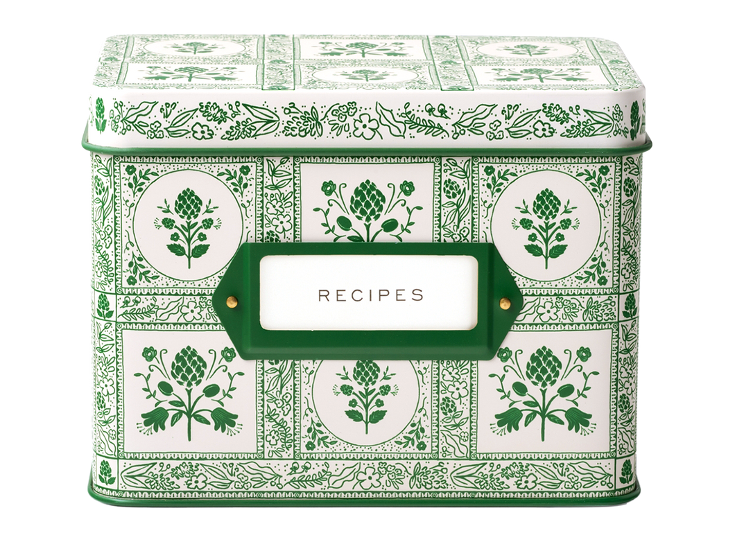 Artichoke Recipe Tin
