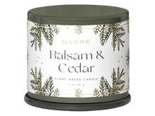 Balsam & Cedar Demi Tin Candle