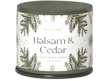 Balsam & Cedar Large Tin Candle