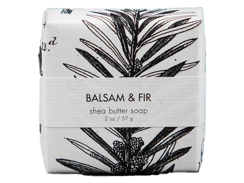 Balsam & Fir Petite Shea Butter Guest Soap