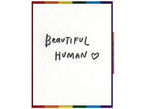 Beautiful Human Pride, Single Card