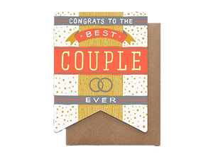 Best Couple Ever Banner, Single Card