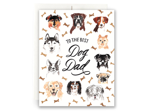 Best Dog Dad, Single Card