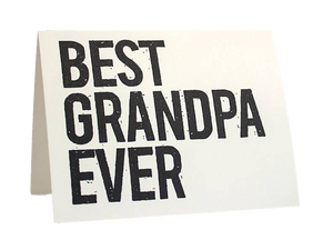 Best Grandpa Ever, Single Card