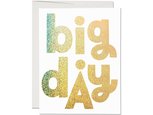 Big Day Congratulations, Single Card