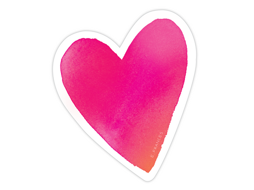 Big Heart Sticker