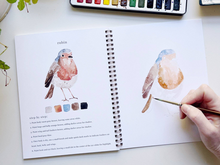 Birds Watercolor Workbook