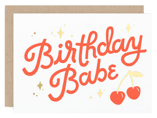 Birthday Babe, Single Card