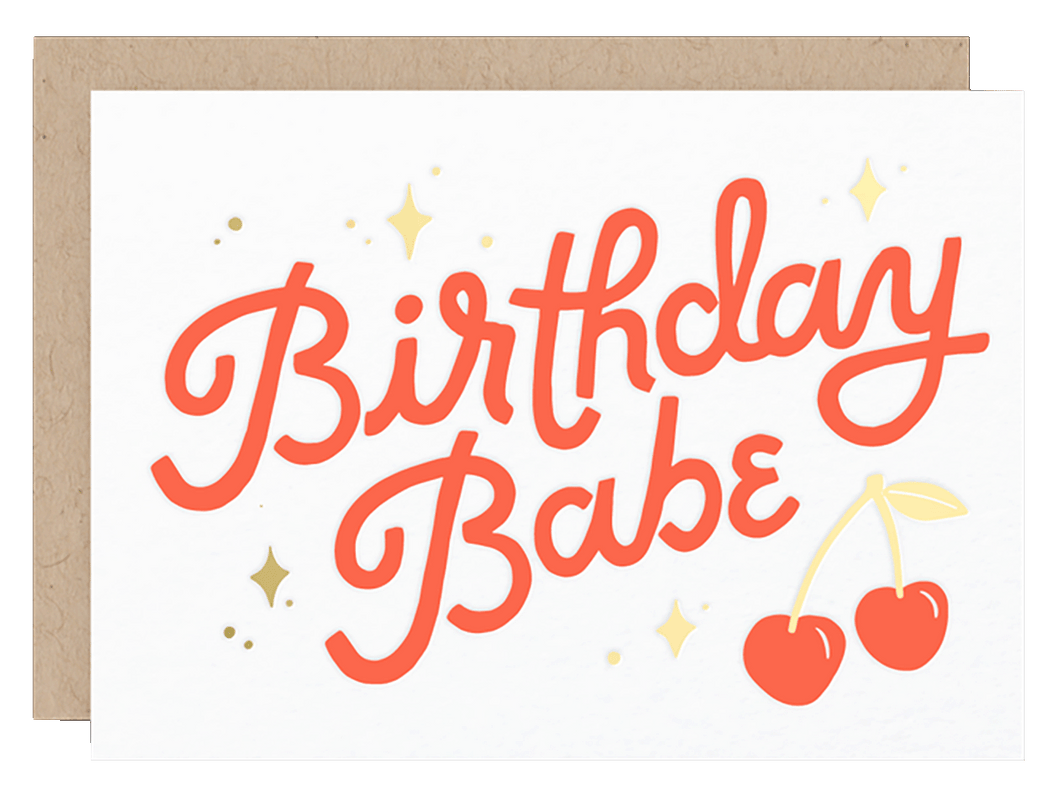 Birthday Babe, Single Card