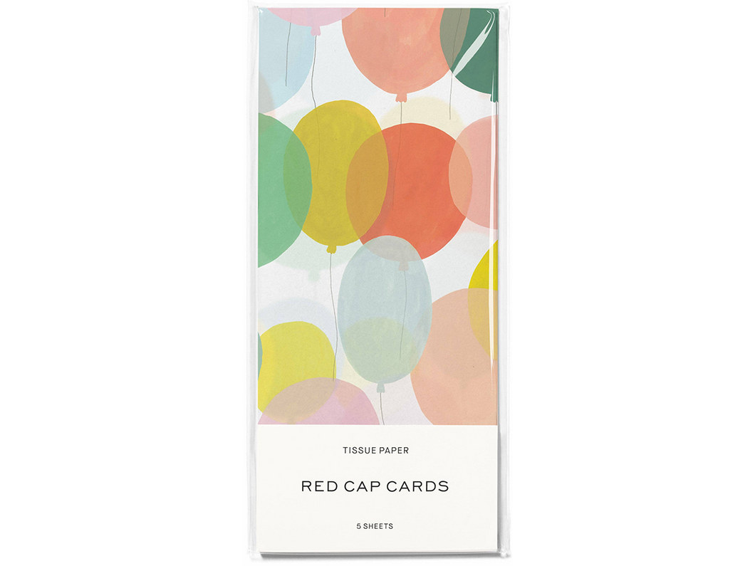 Birthday Balloons, Tissue Paper