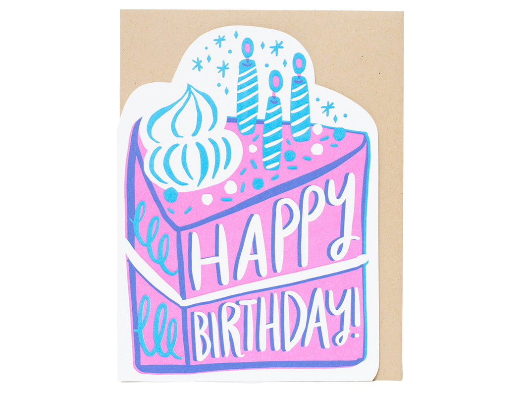 Birthday Cake, Single Card
