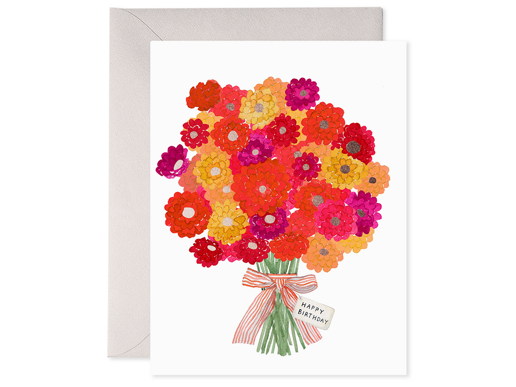 Birthday Bouquet, Single Card