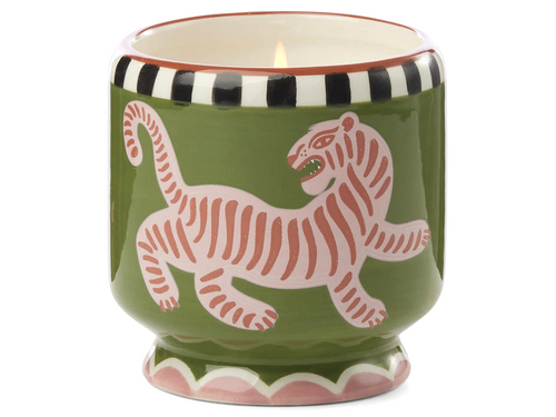 Black Cedar & Fig Tiger, A Dopo Ceramic Candle