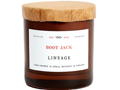 Boot Jack Candle