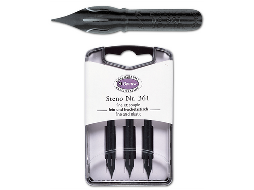 Brause Calligraphy Nib #361, Box of 3