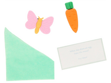 Gingham Bow Bunny Crackers